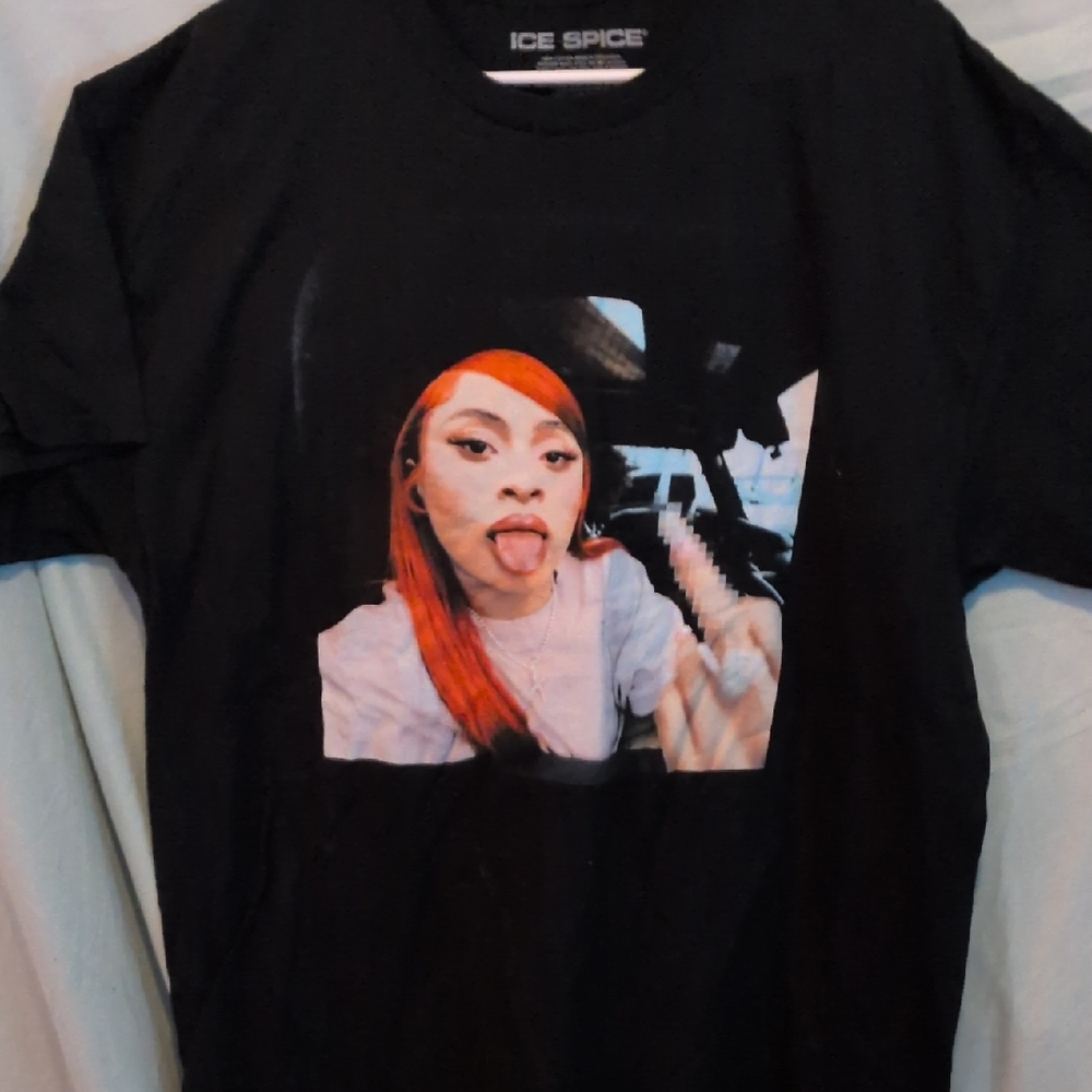 Kids Black Graphic T-Shirt